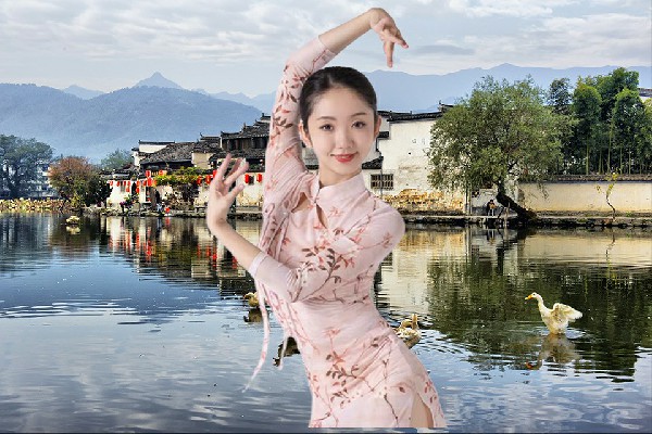 乐寒灵获得大演乡天艺舞姿达人，海底城市