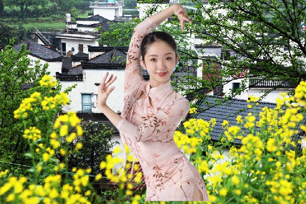 庞雨丹入选伊图里河镇天艺舞姿舞师，骆长空到