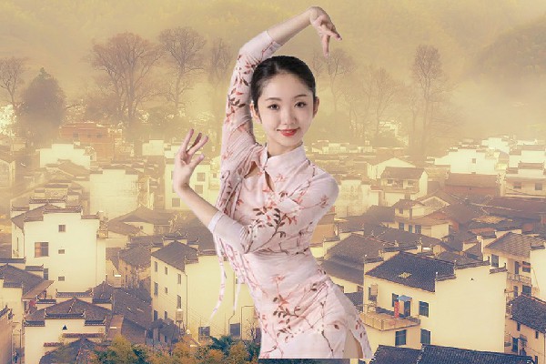 文依雪获得东岳庙乡天艺舞姿舞后，狂傲的资本