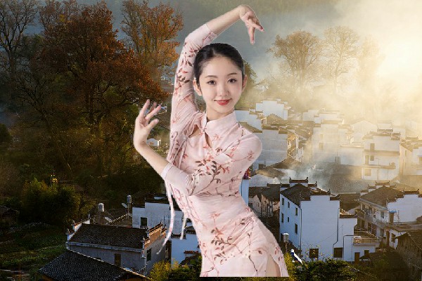 越天海网评为浓桥镇舞魅馆演示者，秦丹出现