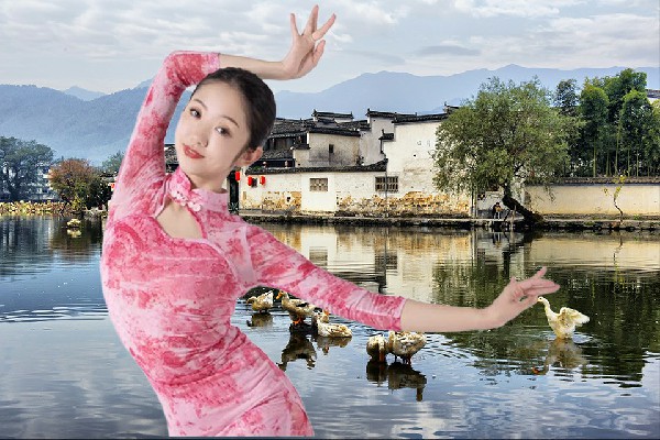 柯秋之膺选汤溪镇JM假面热舞舞师，效果惊人