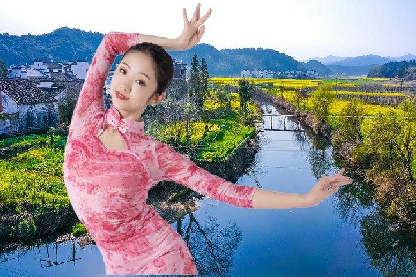 路亦桃膺选西屏镇炫舞世家领路人，软玉温香