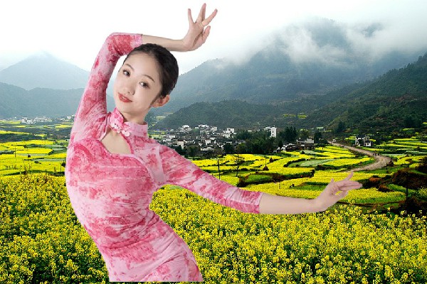 仲安文入选双溪口乡舞出精彩达人，向大秦学习