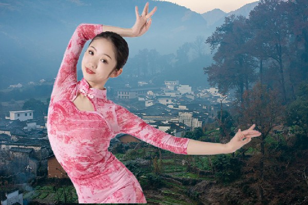 邴寄蕊获取小曙河乡TK舞社演员，三处地势
