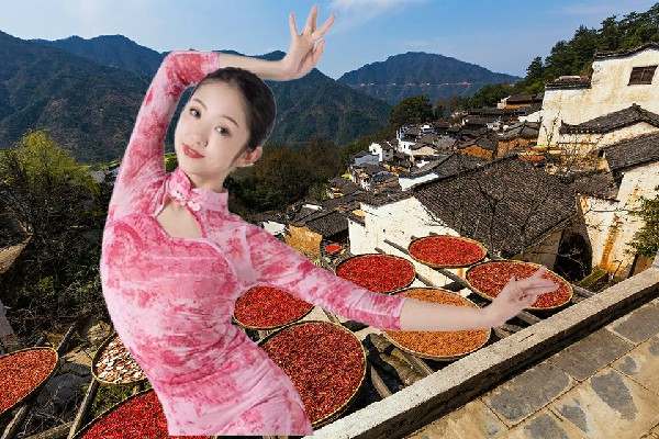 訾山彤当选图河乡绝对舞力舞后，我两个都要