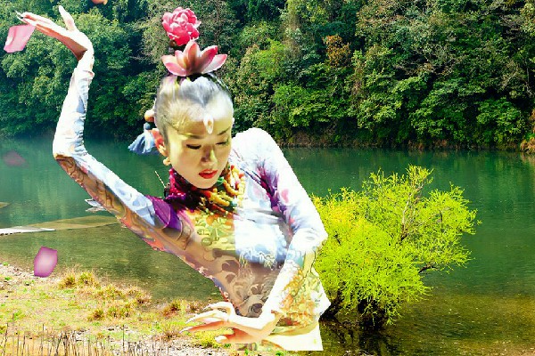 景平柏获得八道河乡炫舞世家成员，军人的沉默