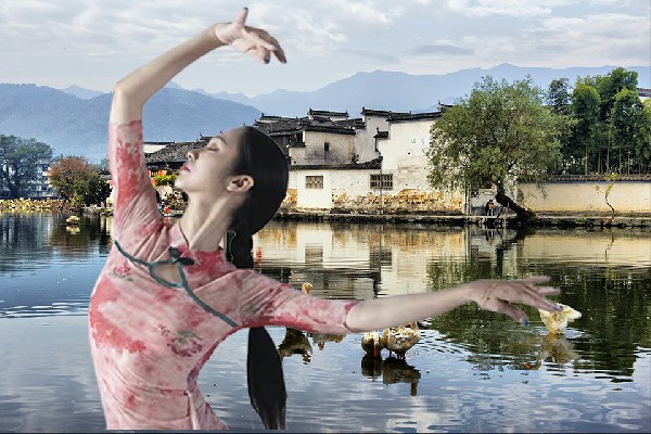 曾平柏被评为沙甸镇黑girl舞姿红人，一道一禁术
