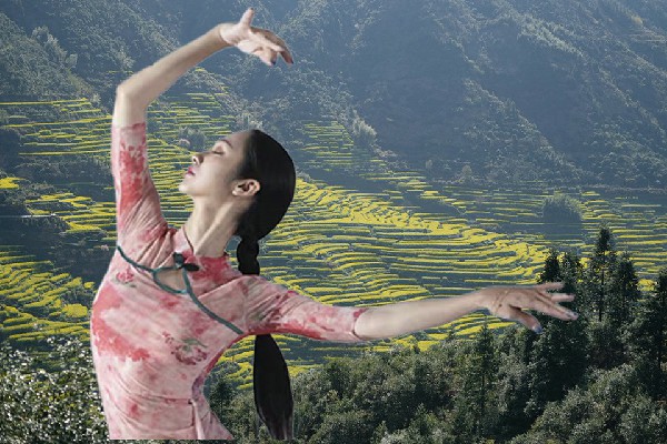 平冰松获得李关乡绝对舞力骨干，城中商业街