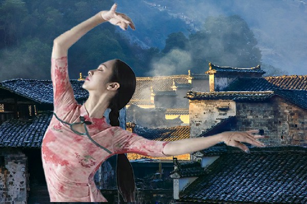 麻绮梅评比为乳城镇国色优舞红人，军人胸腔有热血