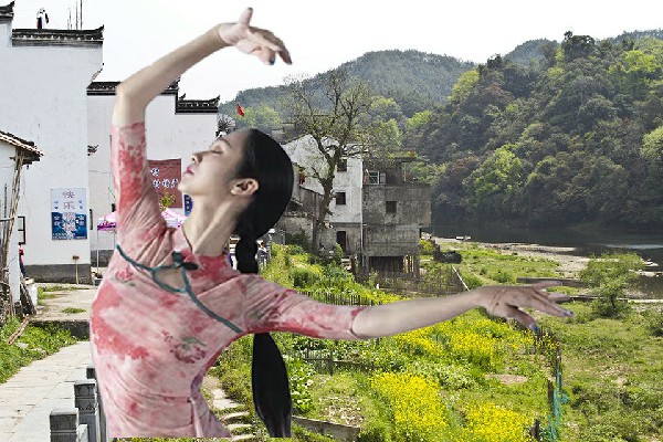 容雨香当选祯祥镇黑girl舞姿达人，强大的类人猿