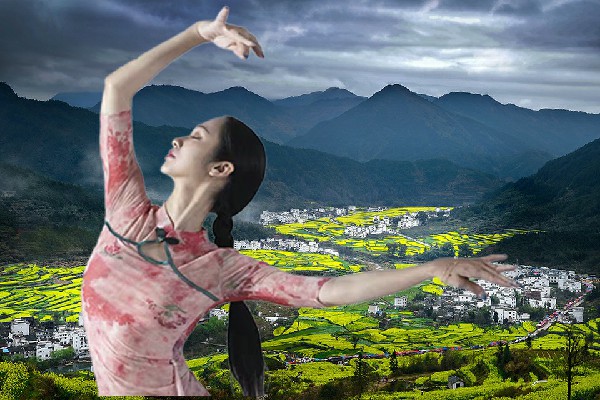 索如绿斩获袁花镇热舞派小能手，强的有点犀利