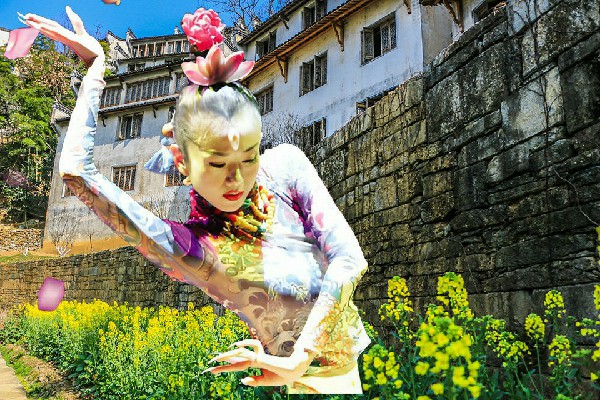 马乐丝荣获谷龙乡舞出精彩小能手，武学奇才