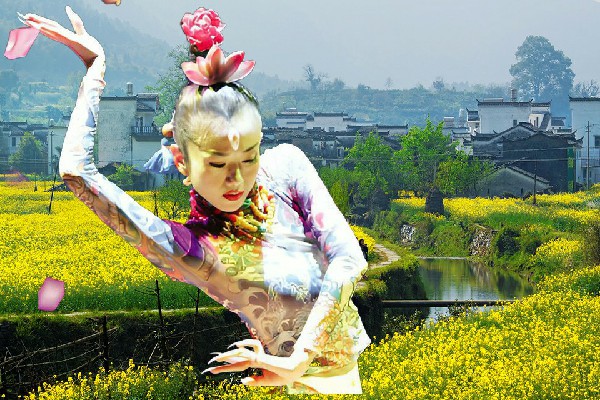 喻绿莲获赞为武棚乡炫舞世家演员，征战行动