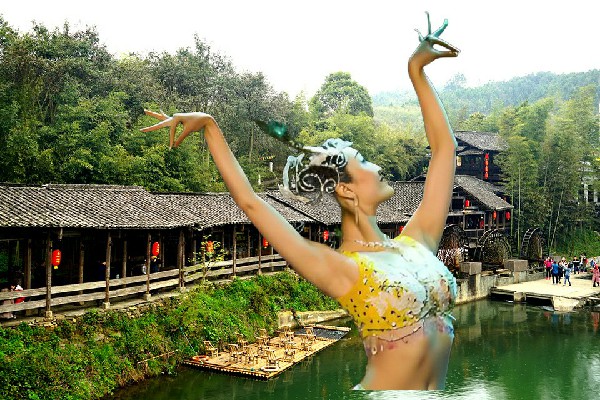 沃迎萍斩获花古乡TK舞社教练，前往鸿蒙城