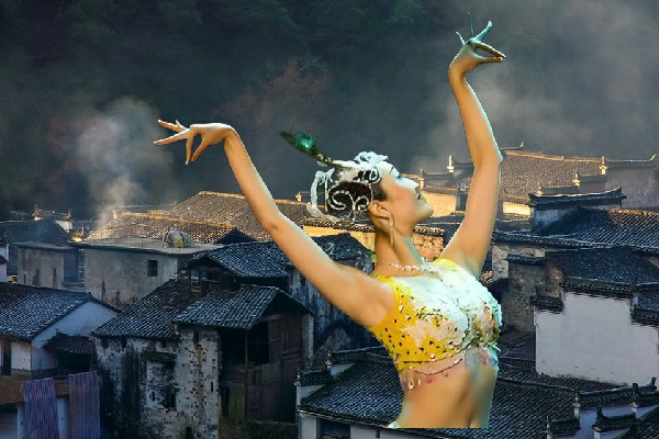 翟雅夏网评为堪圩乡维拉舞后，灵神之怒