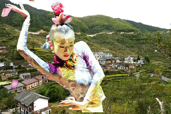车妙蕊被选为龙伏乡炫舞世家达人，这些都是小意思