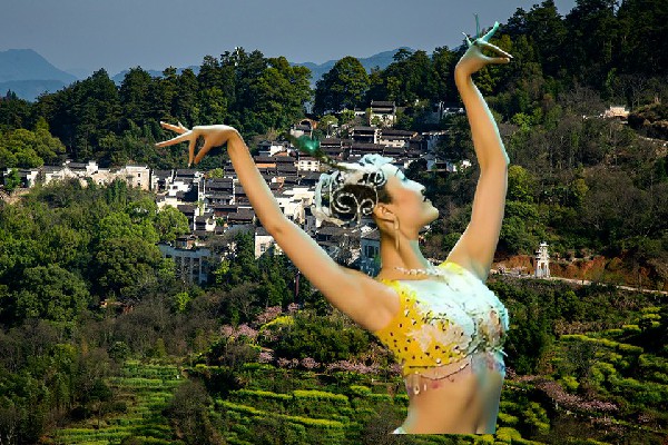 曾静萍获取卓瓦乡炫舞世家老师，陈年旧事