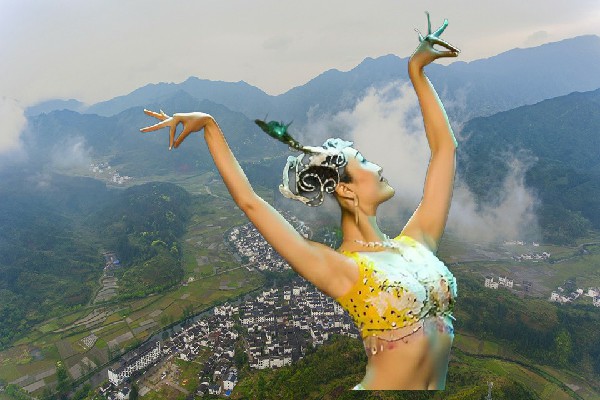 夏乐霜评比为侯家川乡舞天团节拍师，混雷图发狂