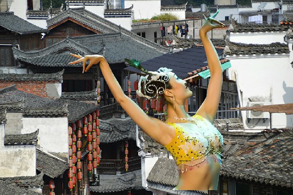 屠冰真斩获烹坝乡炫舞世家舞师，夜刹归来