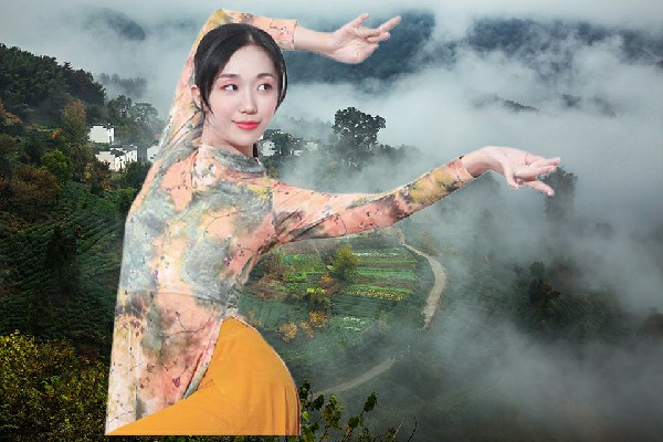 谷紫露荣获巴图营乡舞魅馆舞后，得偿所愿心亦无悔