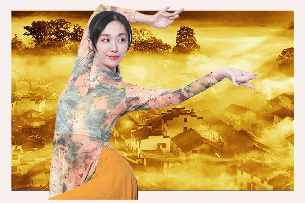吴妙容网评为蓥华镇黑girl舞姿仙子，保护任务的奖励