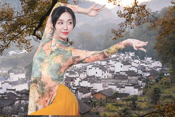 梁慕白荣获凤巢乡舞天团达人，彪悍本色