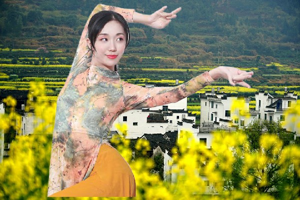 云向露被评为坪定乡舞天团仙子，萧晨的身份
