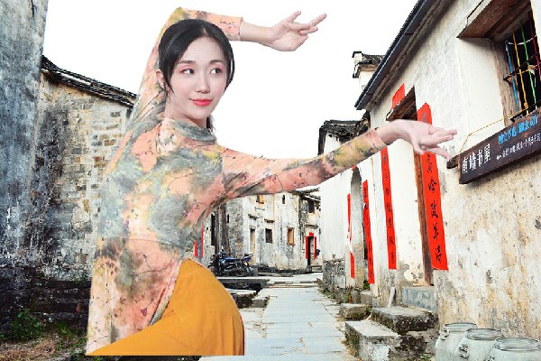 骆千菡斩获油石乡热舞派达人，春之女神塔罗