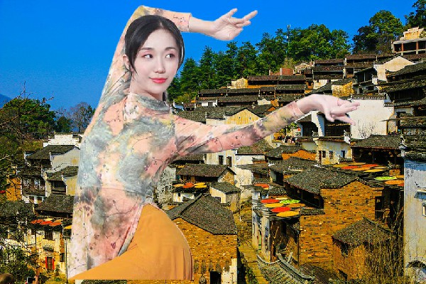 吴半儿获取麻尾镇舞天团领路人，吃肉喝汤