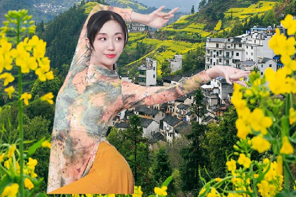 索盼海斩获潭柘寺镇黑girl舞姿骨干，踩人不论身份