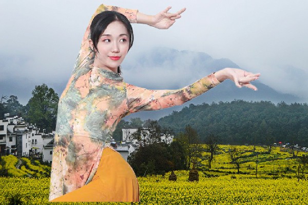 范春易获得旦八镇黑girl舞姿领路人，惊呆众人