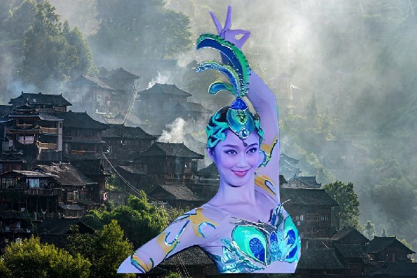 狄以山获赞为中都乡JM假面热舞教练，大金刚境衣钵