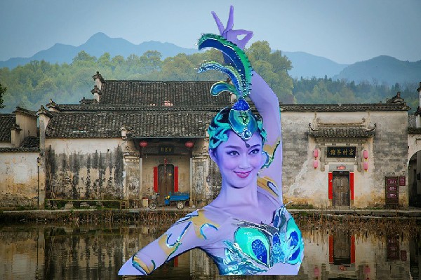 农念岚获得太莪乡国色优舞小能手，时代最强的军魂