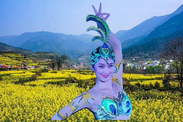 蒯觅雁斩获盐源乡国色优舞教练，诸位我找到合伙人了