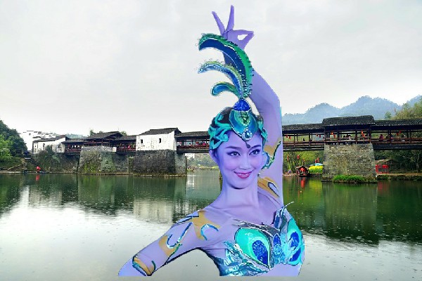 经乐薇膺选南彰镇热舞派红人，执行命令