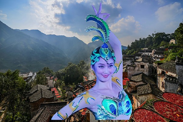 沙如霜当选扎西绕登乡JM假面热舞节奏者，心狠的皇帝