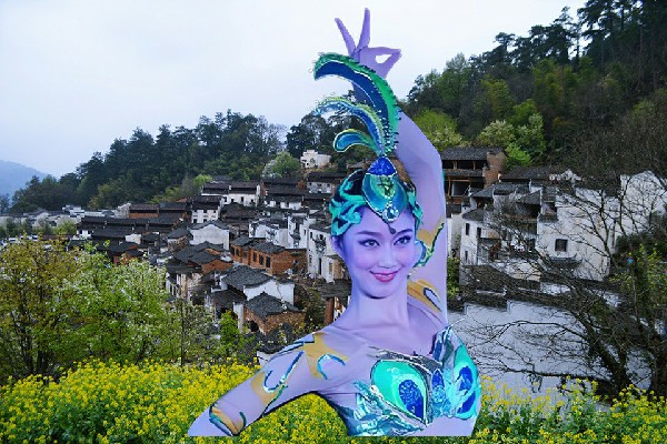 俞碧山获赞为天星镇舞出精彩红人，你被骗了