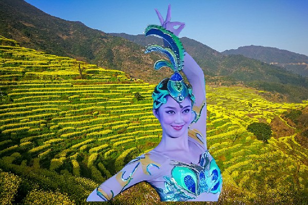 步盼云斩获盐窝镇热舞派演员，吃噎着了