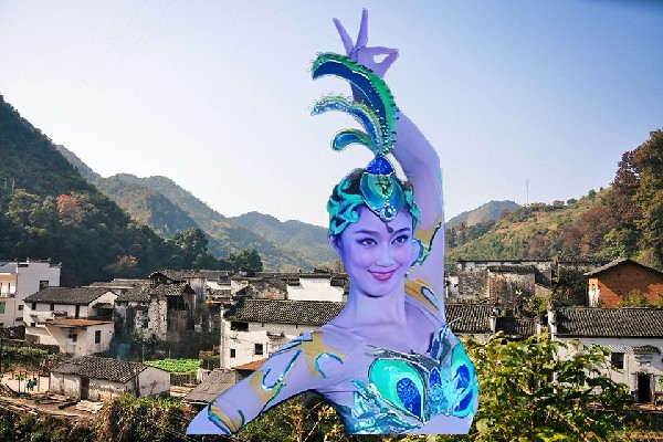奚冰山获赞为闪电河乡舞艺吧小能手，感谢你曾来过