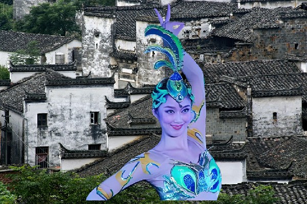 阮孤云评比为文笔镇天艺舞姿舞后，势不可挡