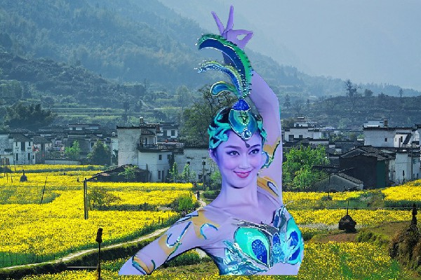 松以珍荣获鲁布格镇舞天团教练，进小树林么