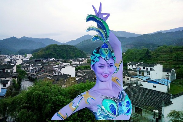 云绮之被选为曹集乡舞天团红人，一战之末