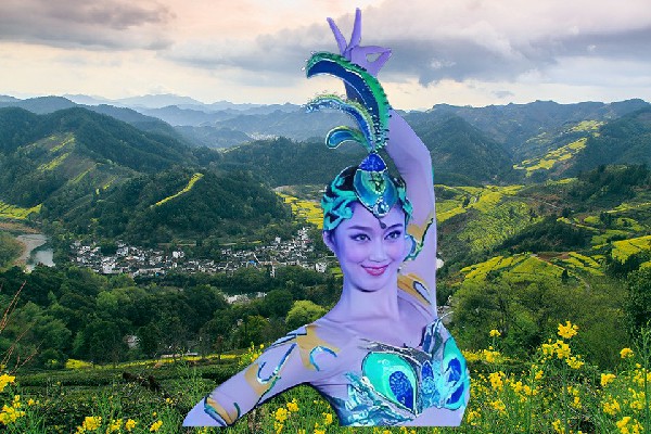 麻代蓉荣获布嘎回族乡热舞派老师，名利二字