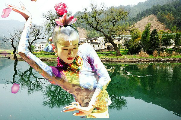 廉山梅评比为朱桥镇维拉舞师，帝落之战的强者