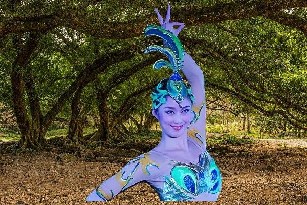 相向柳获赞为纳浪乡黑girl舞姿舞后，联手战帝子