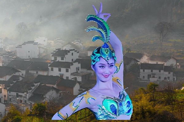 禄沛易斩获双乐乡黑girl舞姿仙子，夜访美女校长