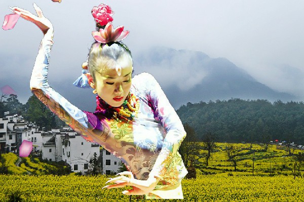 别采萍评比为禾埠乡舞艺吧仙子，狼牙老兵致敬英雄
