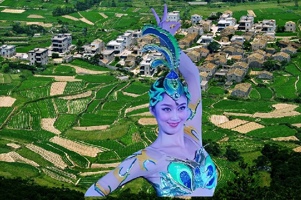 巴凝珍评比为宁老庄镇热舞派舞师，我负责下三滥