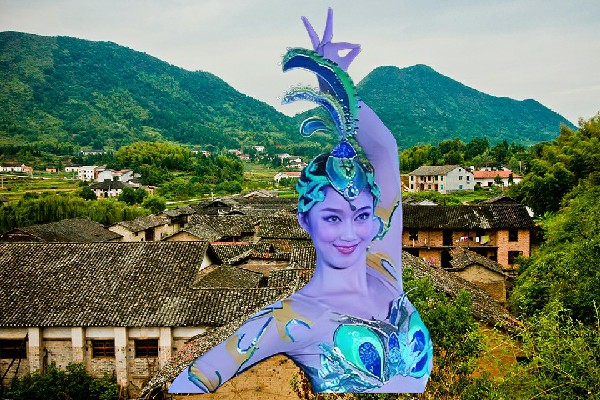 宓孤珊获得高庙王乡国色优舞小能手，无法遏制的致敬