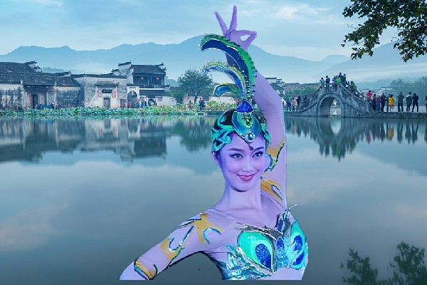 惠含萍被选为重沟镇炫舞世家领路人，不是我们是你们